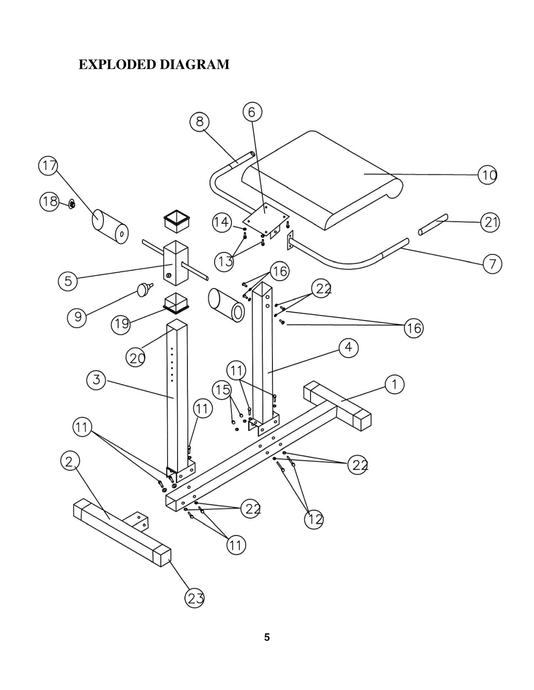 Impex JD-3.1 manual Exploded Diagram 