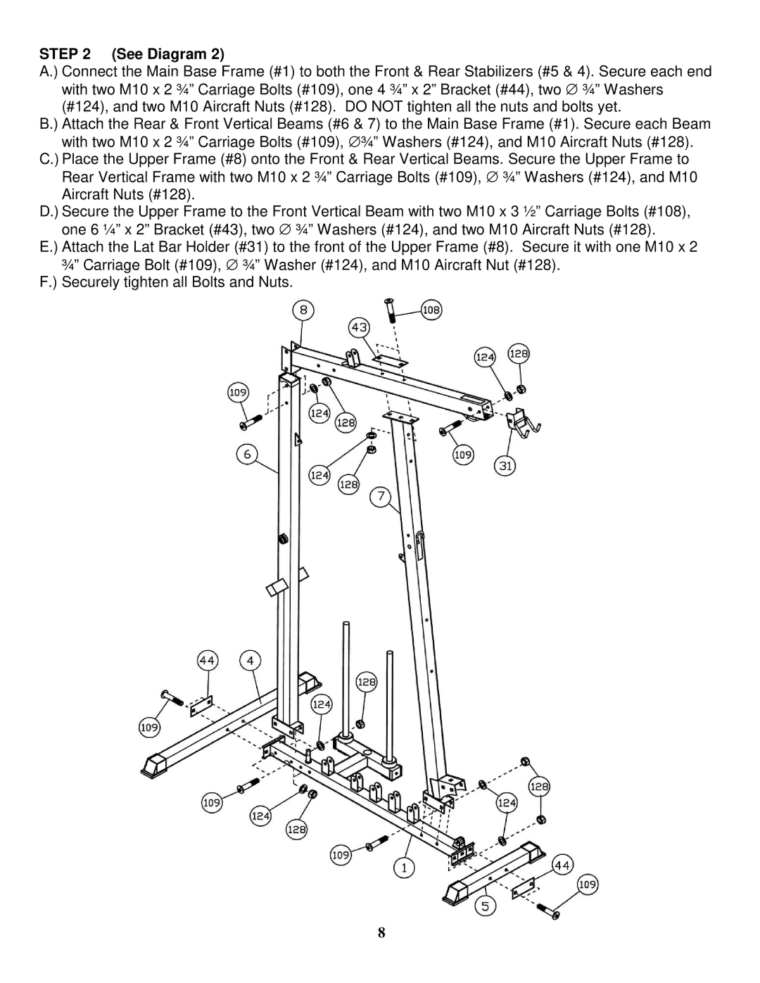 Impex MACH V manual See Diagram 