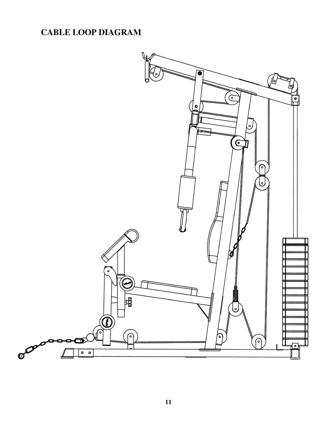 Impex MD-1559 manual Cable Loop Diagram 