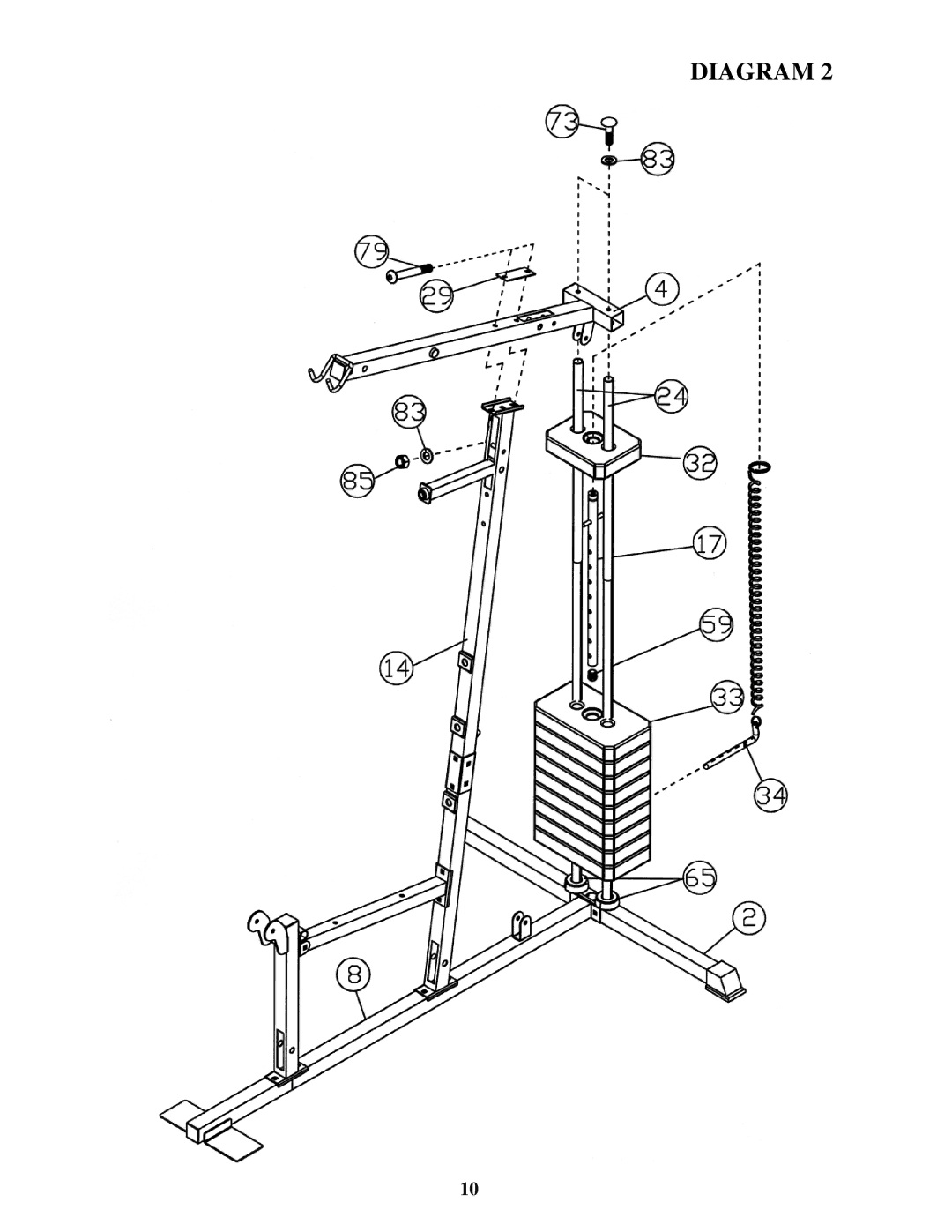 Impex MD-2109 manual Diagram 