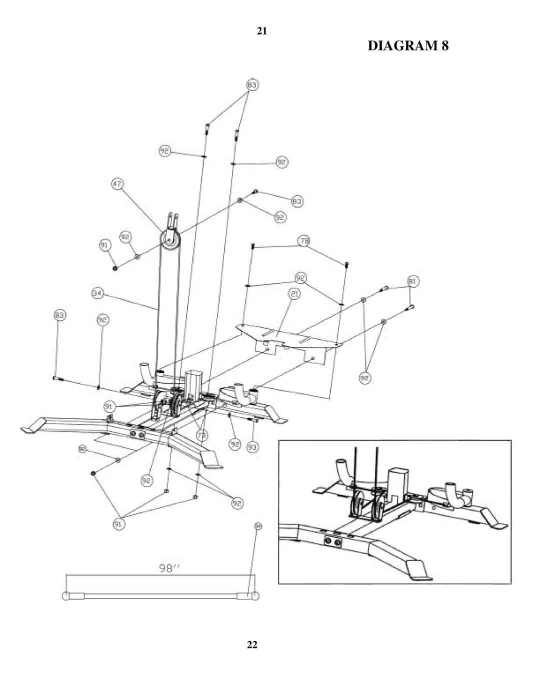 Impex MD-3400 manual Diagram 