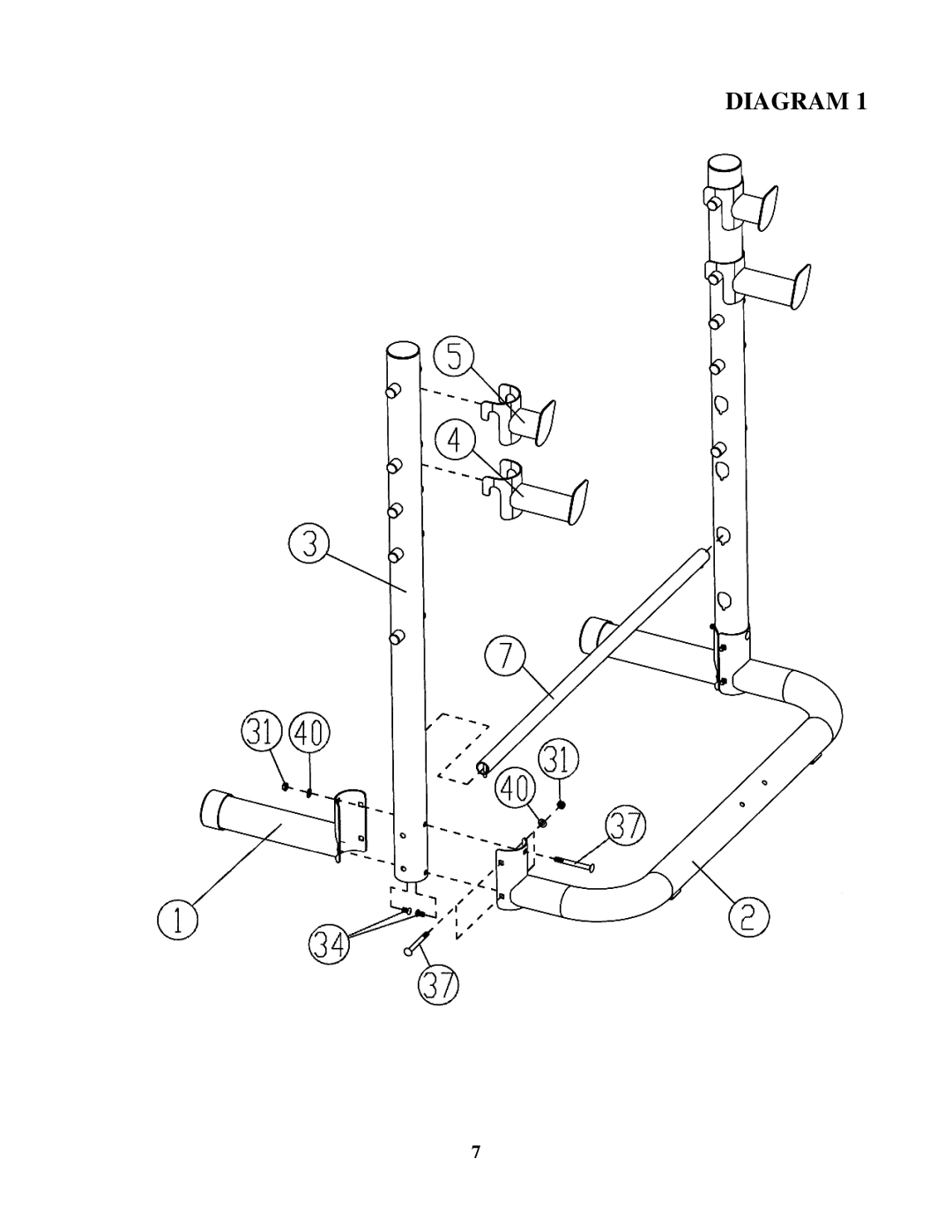 Impex MD-843 manual Diagram 