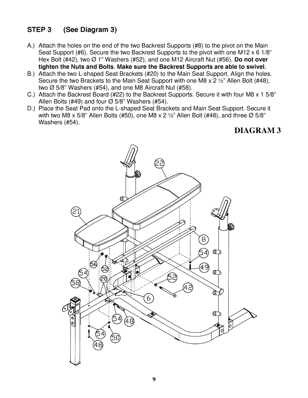 Impex MD-844 manual Diagram 