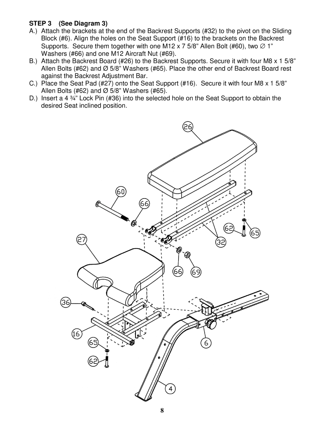 Impex MD-8861 manual See Diagram 