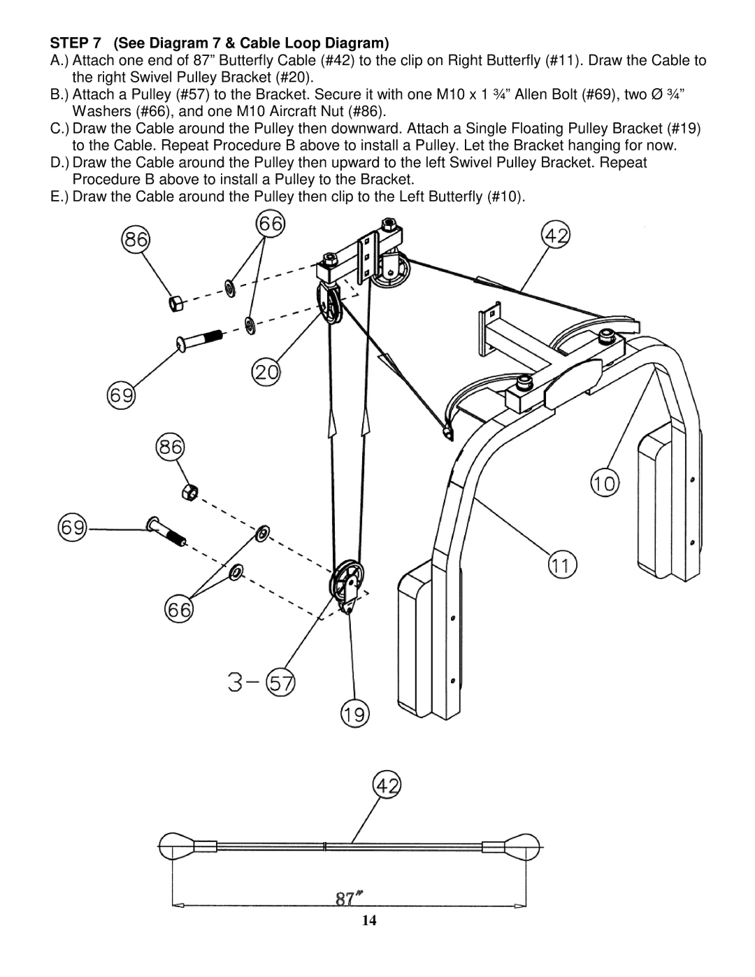 Impex MD-9010 manual See Diagram 7 & Cable Loop Diagram 