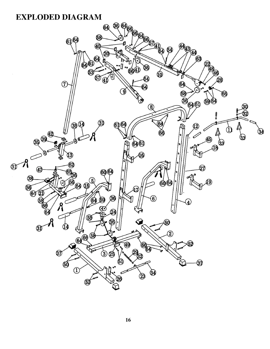 Impex MD PWR-8 manual Exploded Diagram 