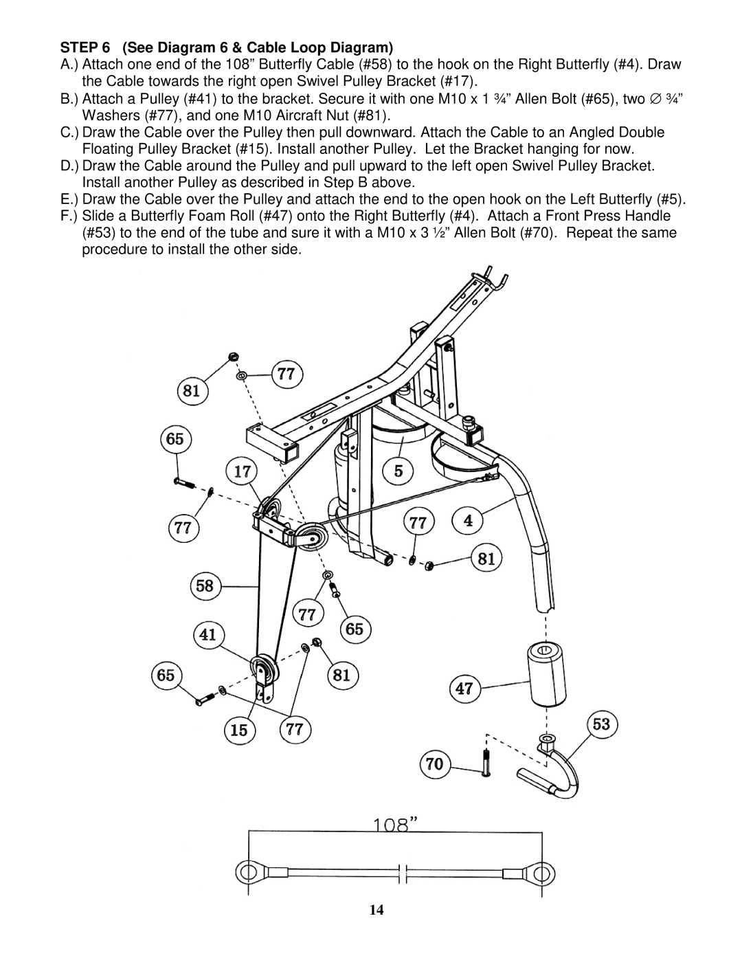 Impex MP 1100 manual See Diagram 6 & Cable Loop Diagram 