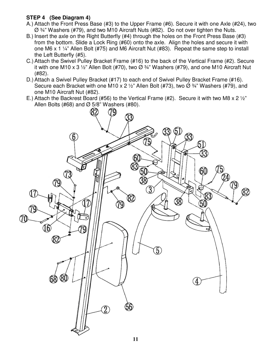 Impex MP 1105 manual See Diagram 