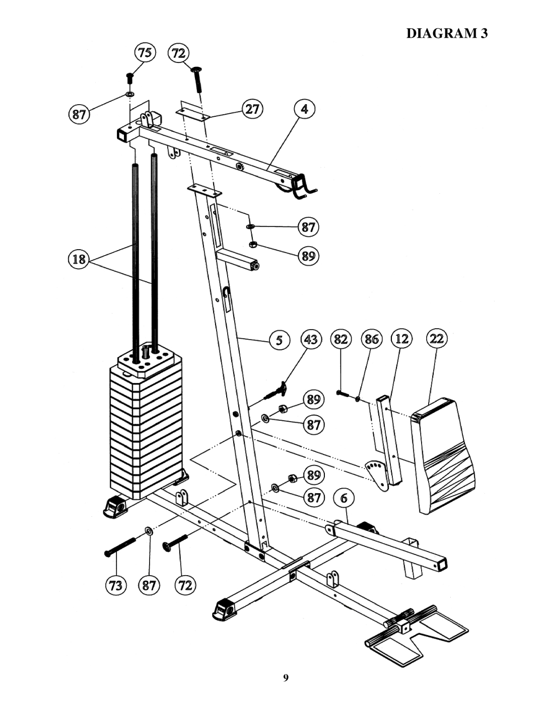 Impex MP 2100 manual Diagram 