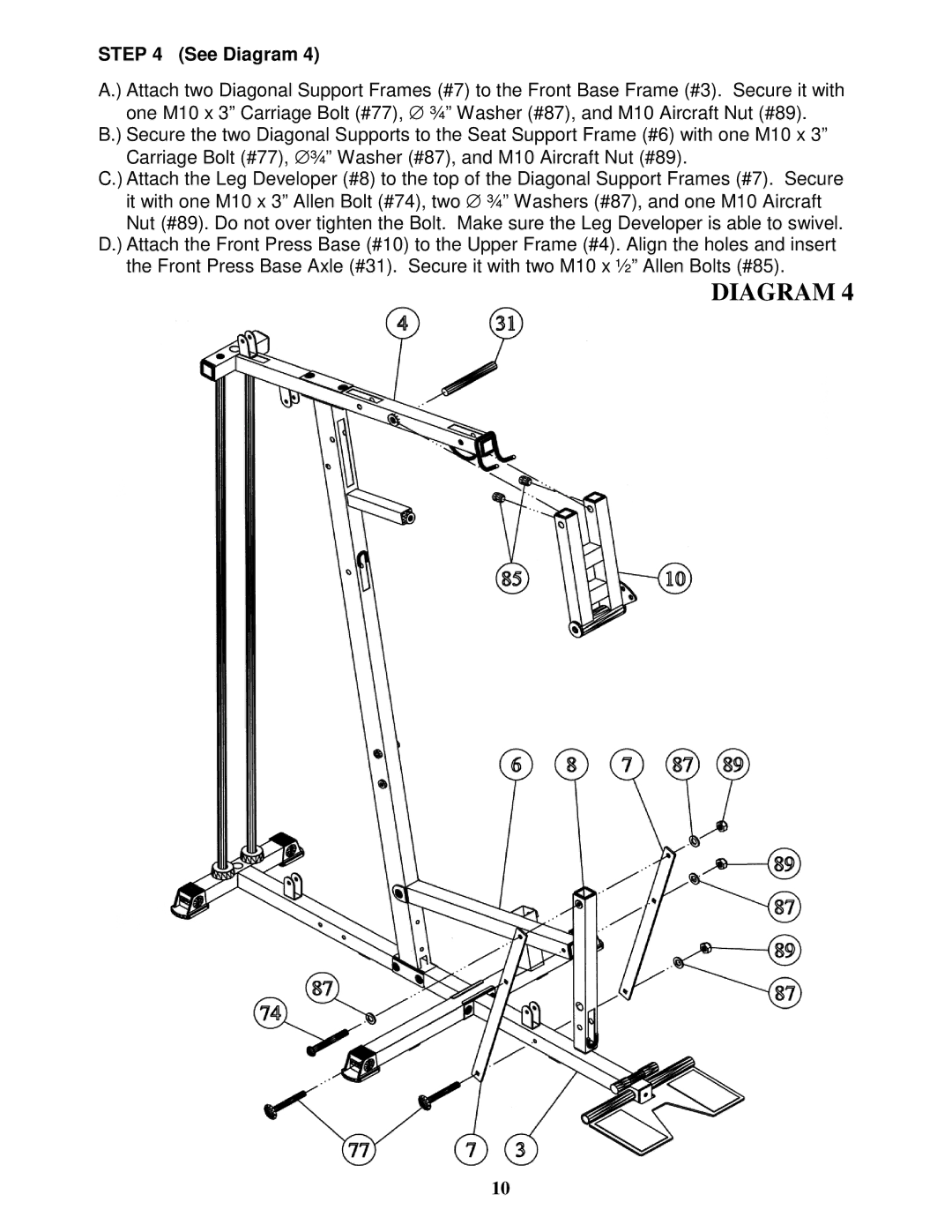 Impex MP 2100 manual Diagram 