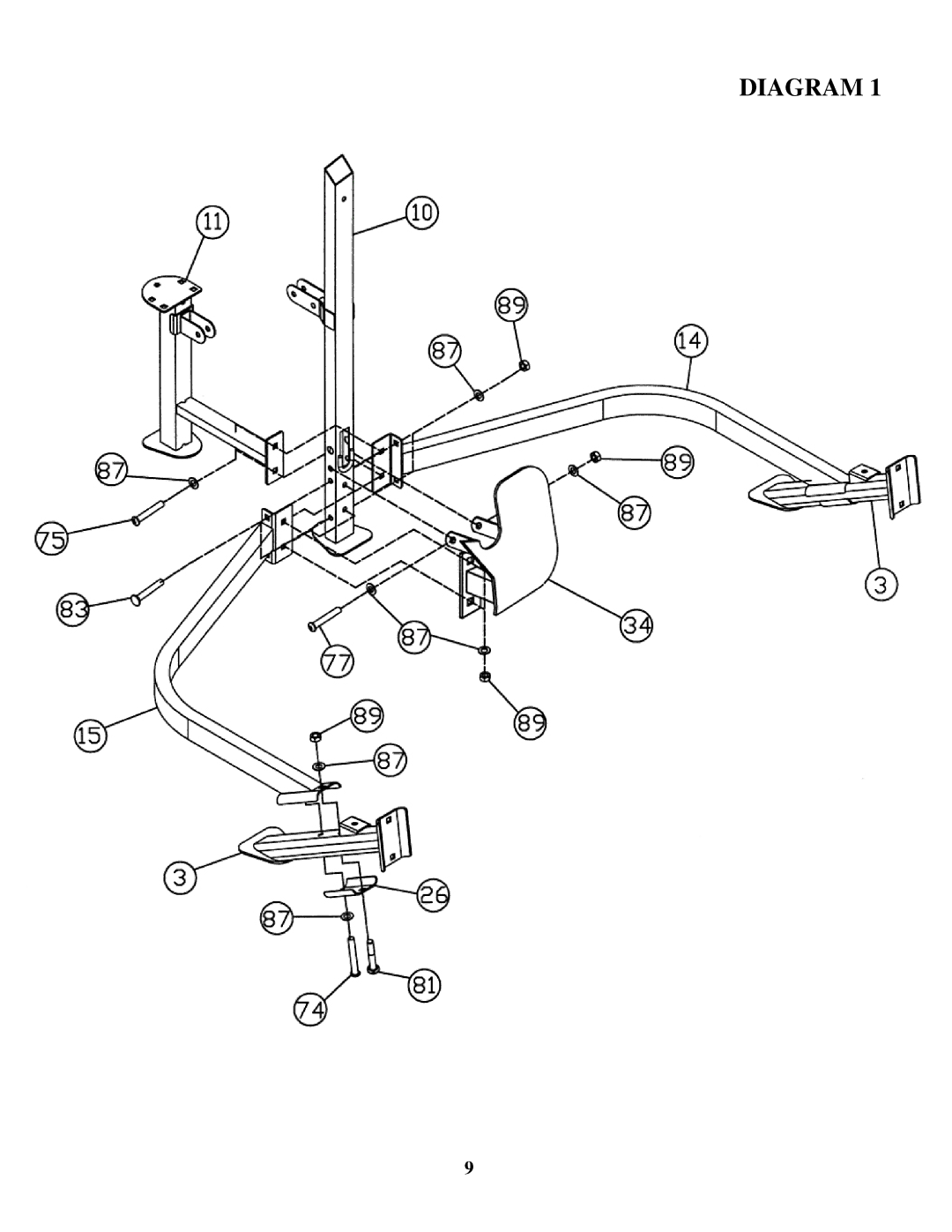 Impex MP-3105 manual Diagram 