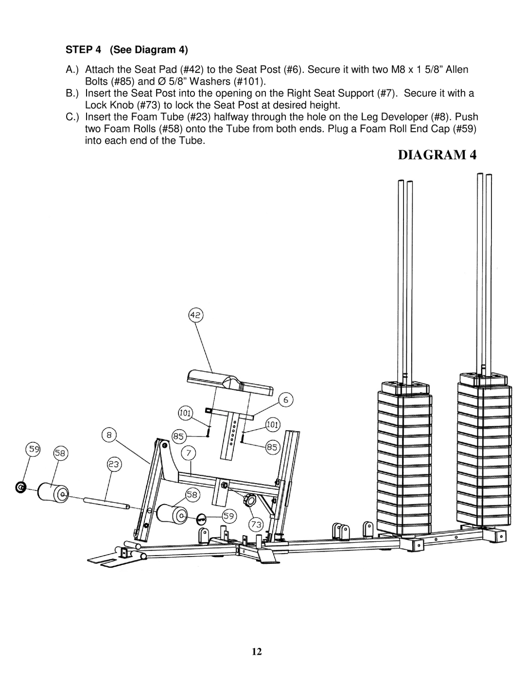 Impex MP-4500 manual Diagram 