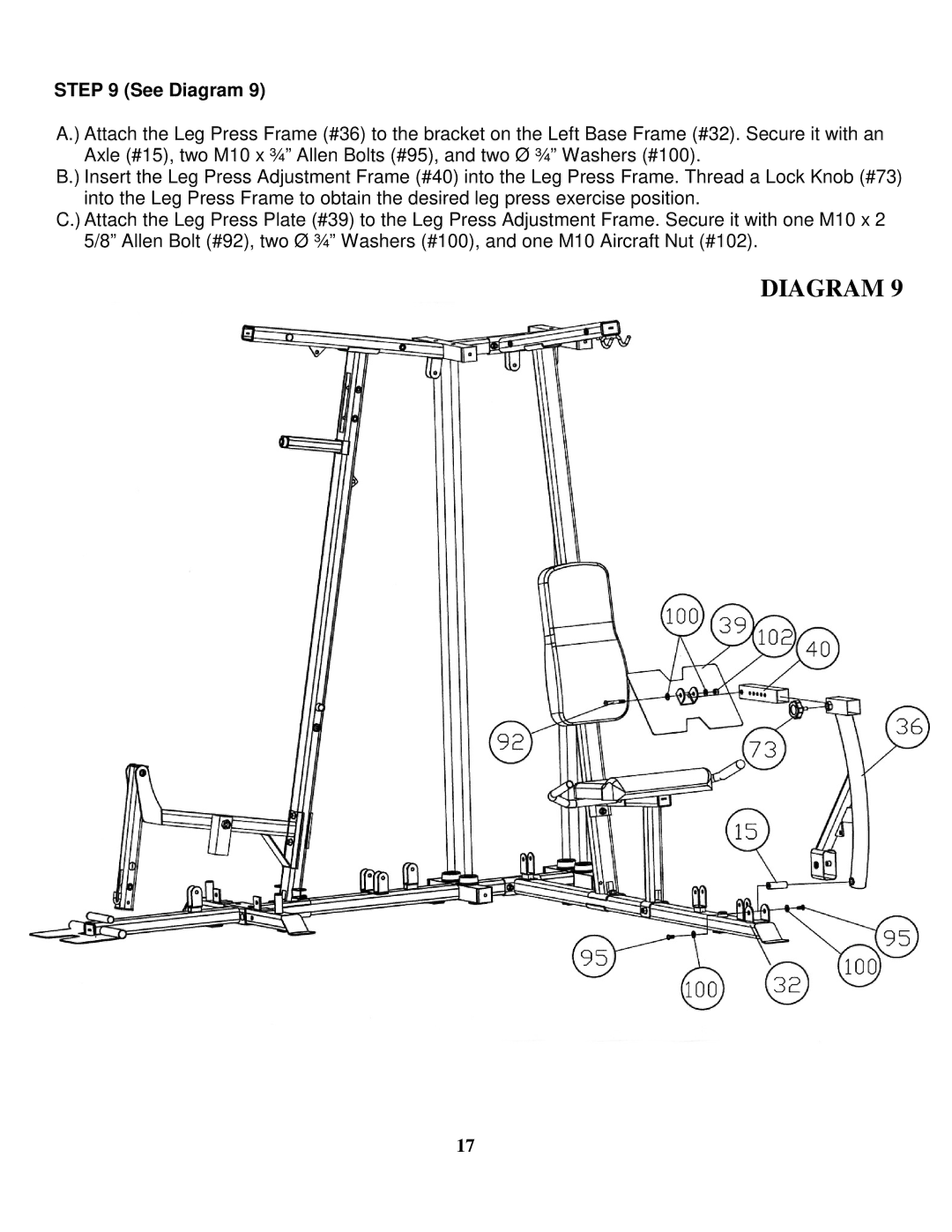 Impex MP-4500 manual Diagram 