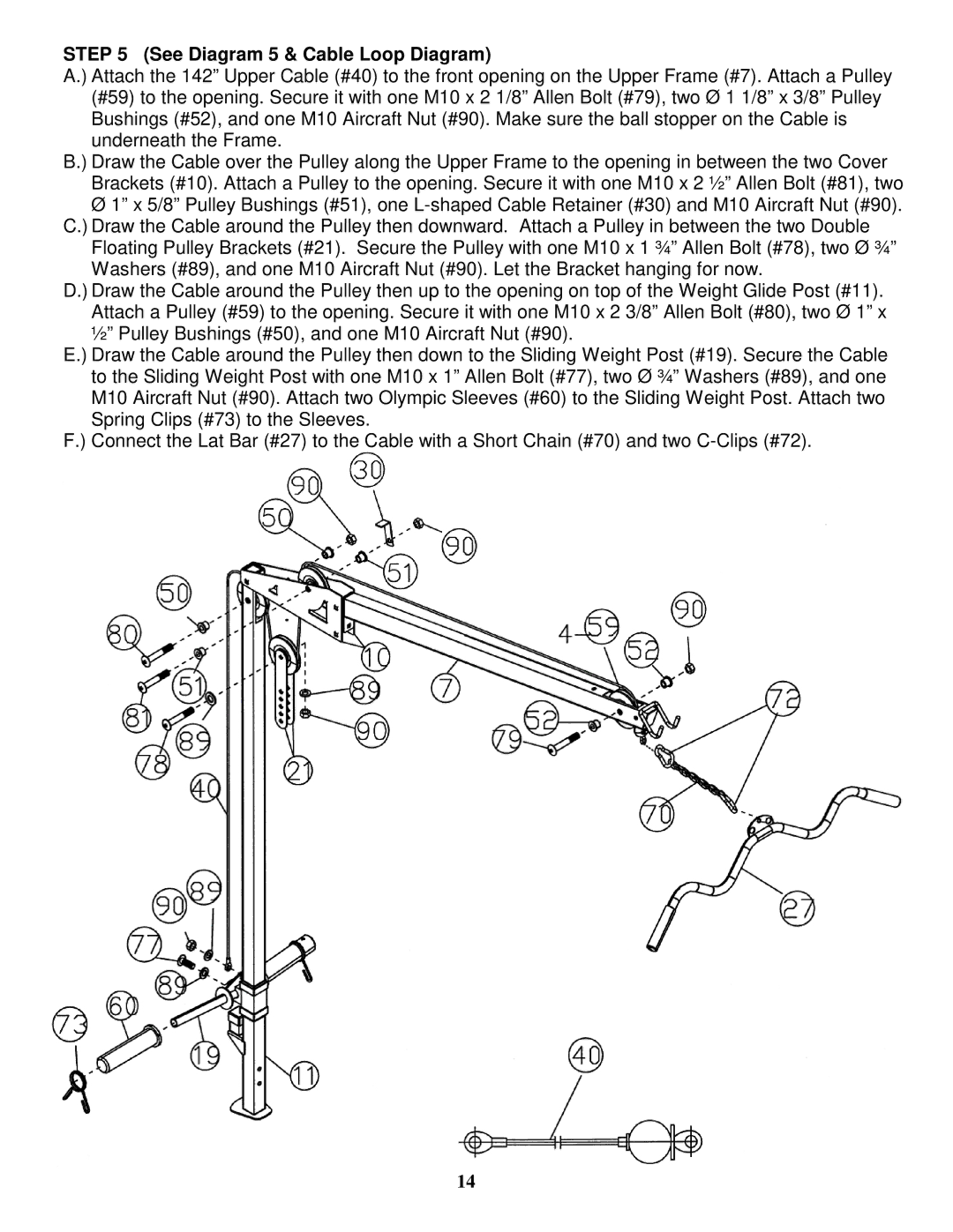 Impex mp-6000 manual See Diagram 5 & Cable Loop Diagram 