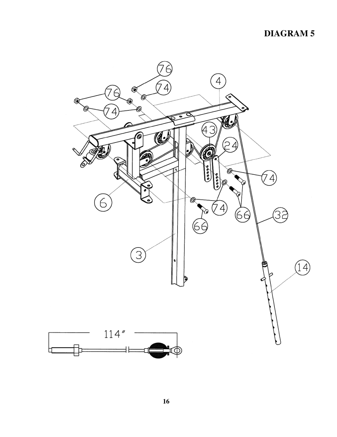 Impex MSS-1600 manual Diagram 