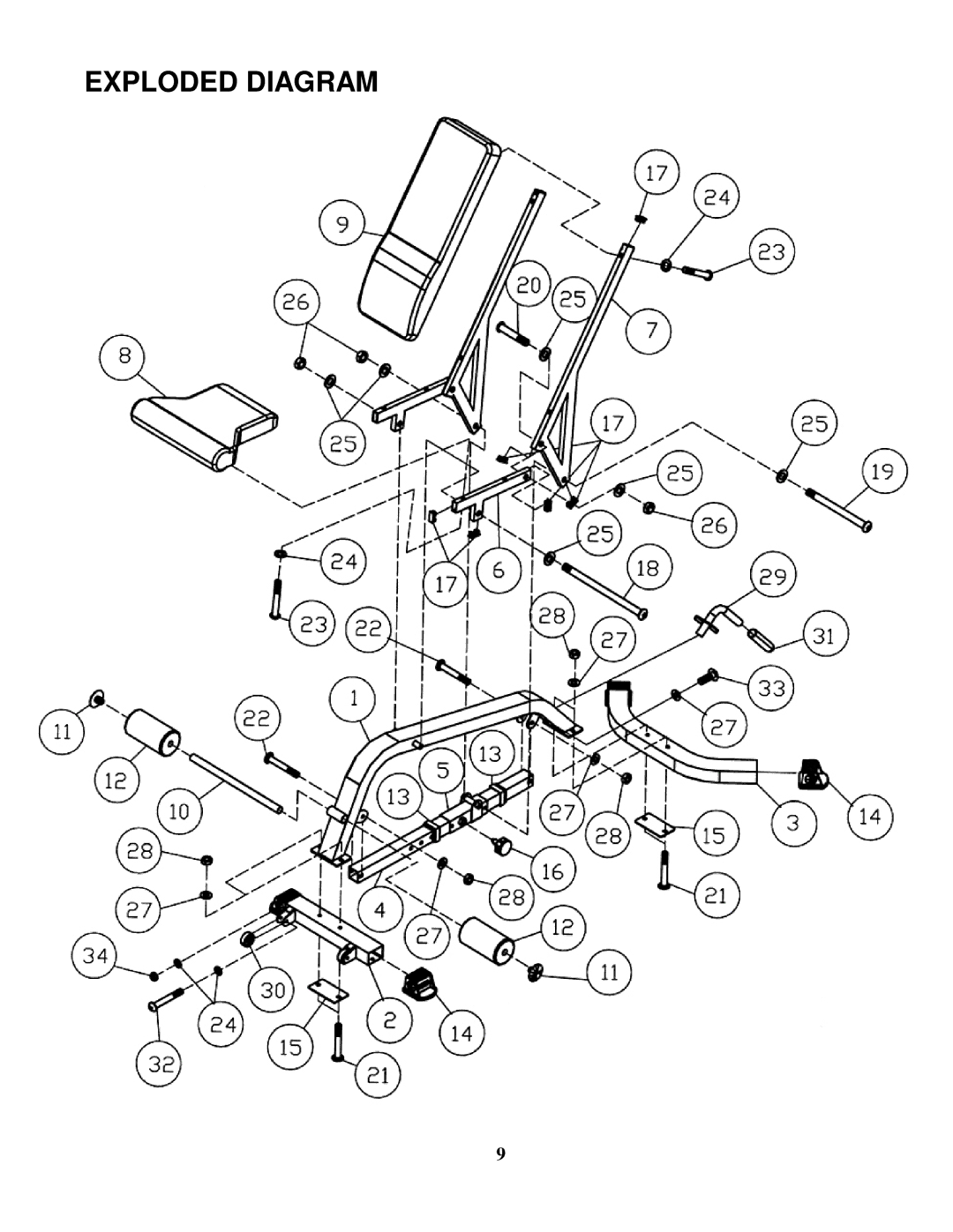 Impex MWB-682 manual Exploded Diagram 