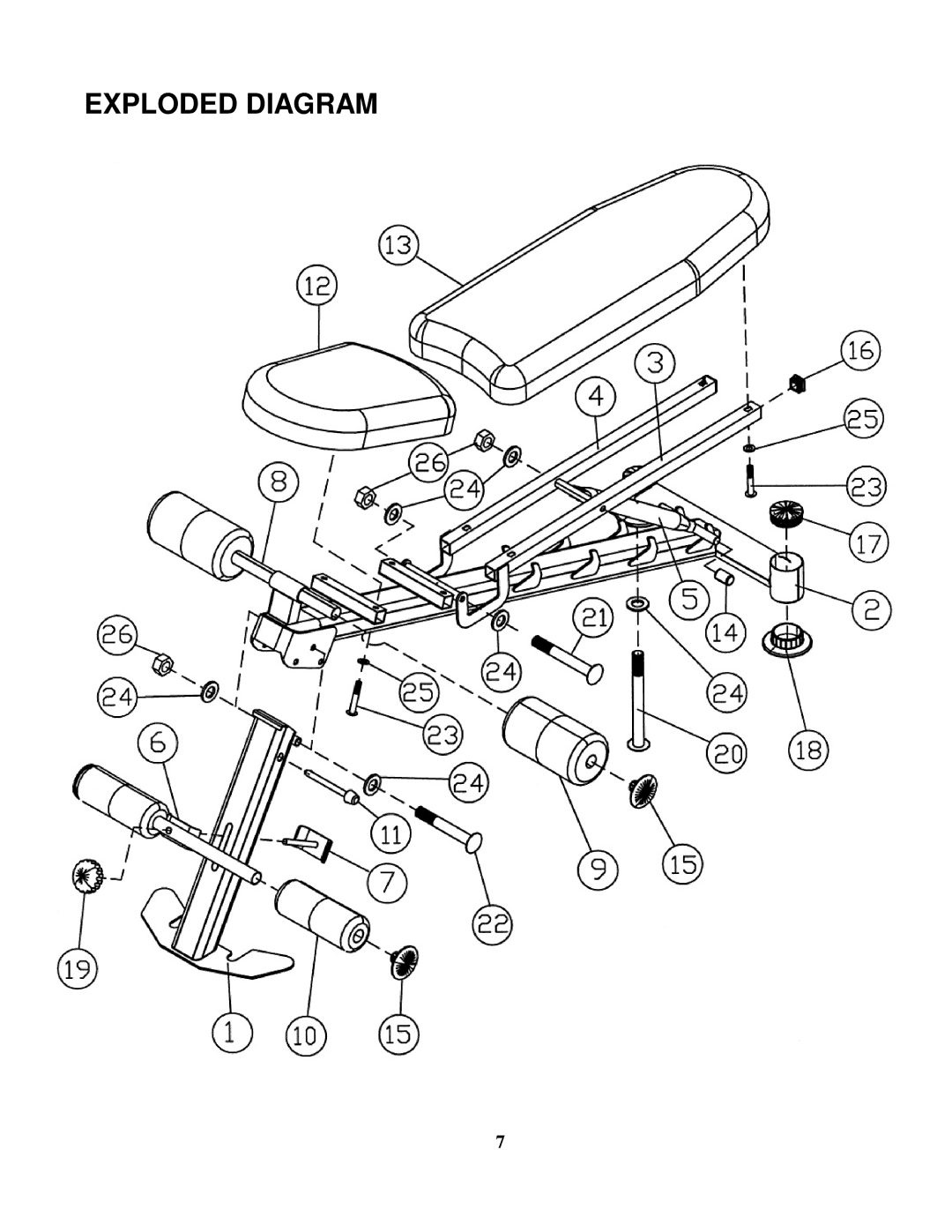 Impex MWB-6901 manual Exploded Diagram 