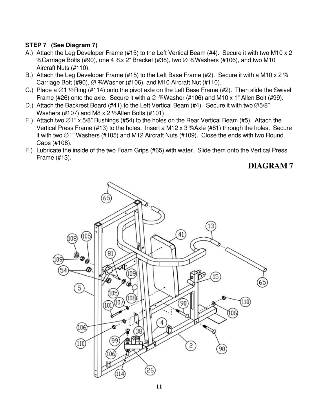 Impex MWB CR 4 manual Diagram 