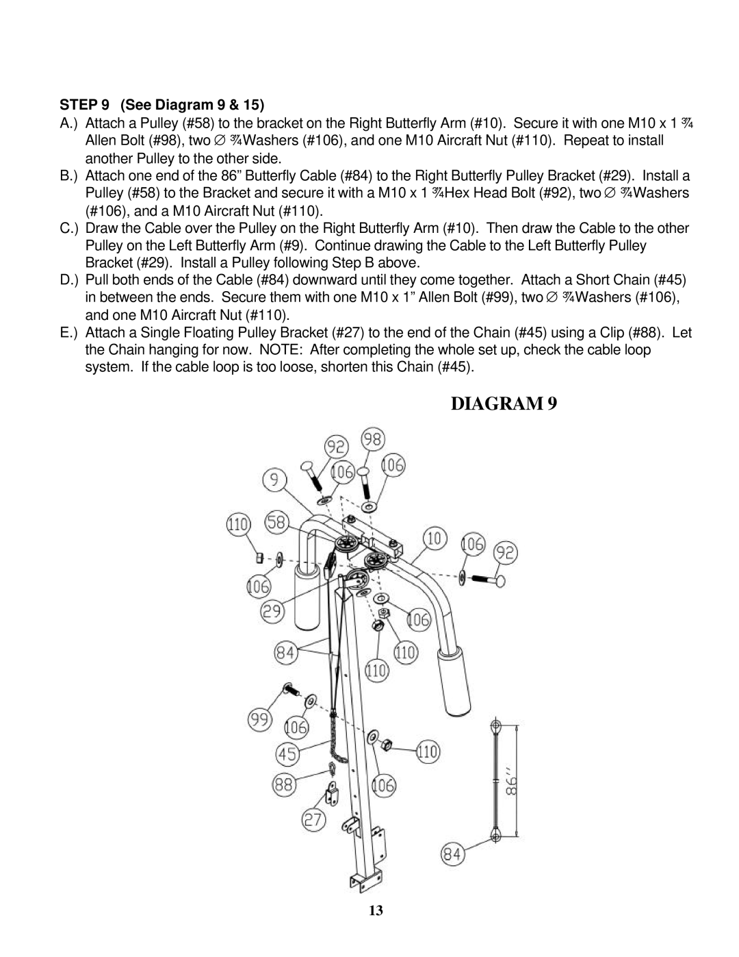 Impex MWB CR 4 manual See Diagram 9 