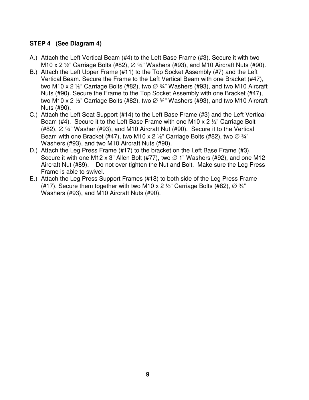 Impex MWM 1801 manual See Diagram 