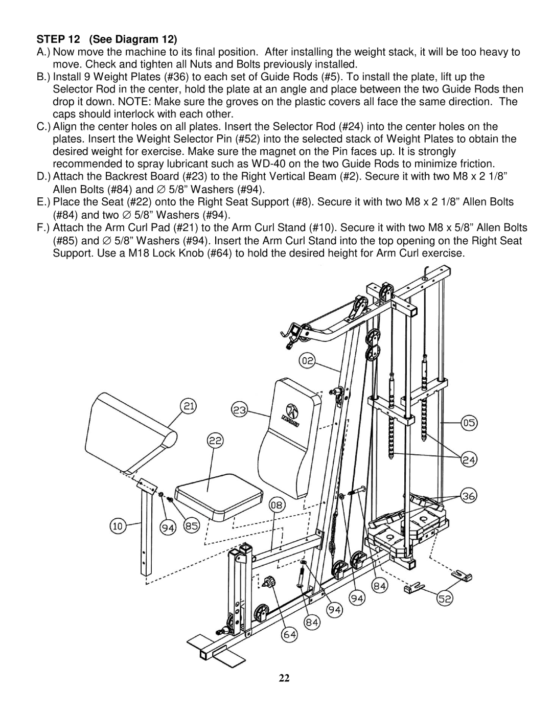 Impex MWM 1801 manual See Diagram 