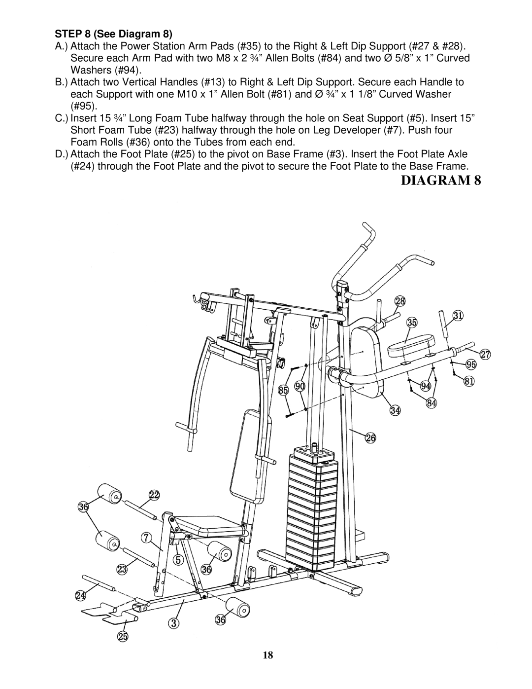 Impex MWM-1840 manual Diagram 