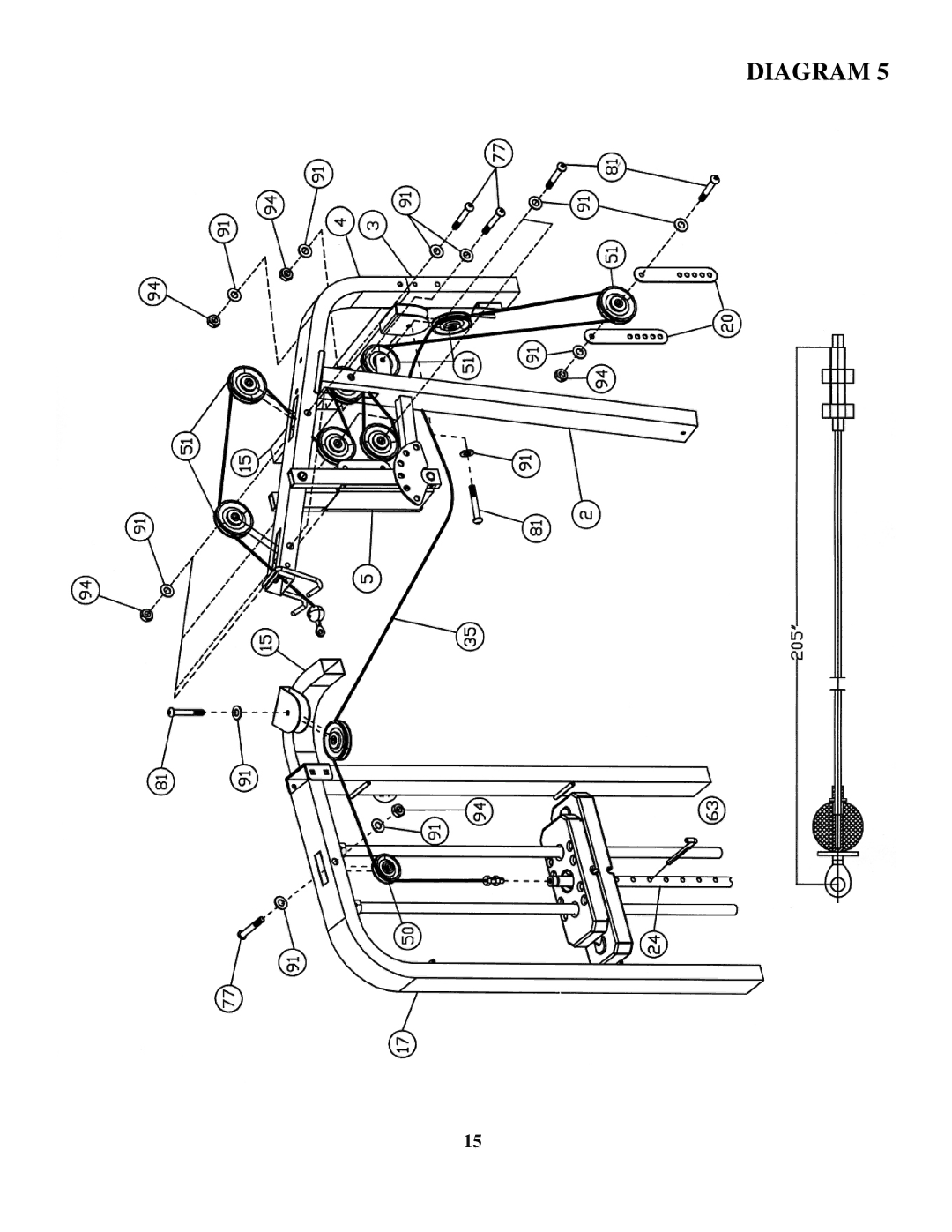 Impex MWM-7300 manual Diagram 