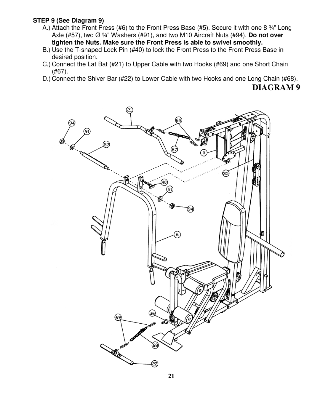 Impex MWM-7300 manual Diagram 