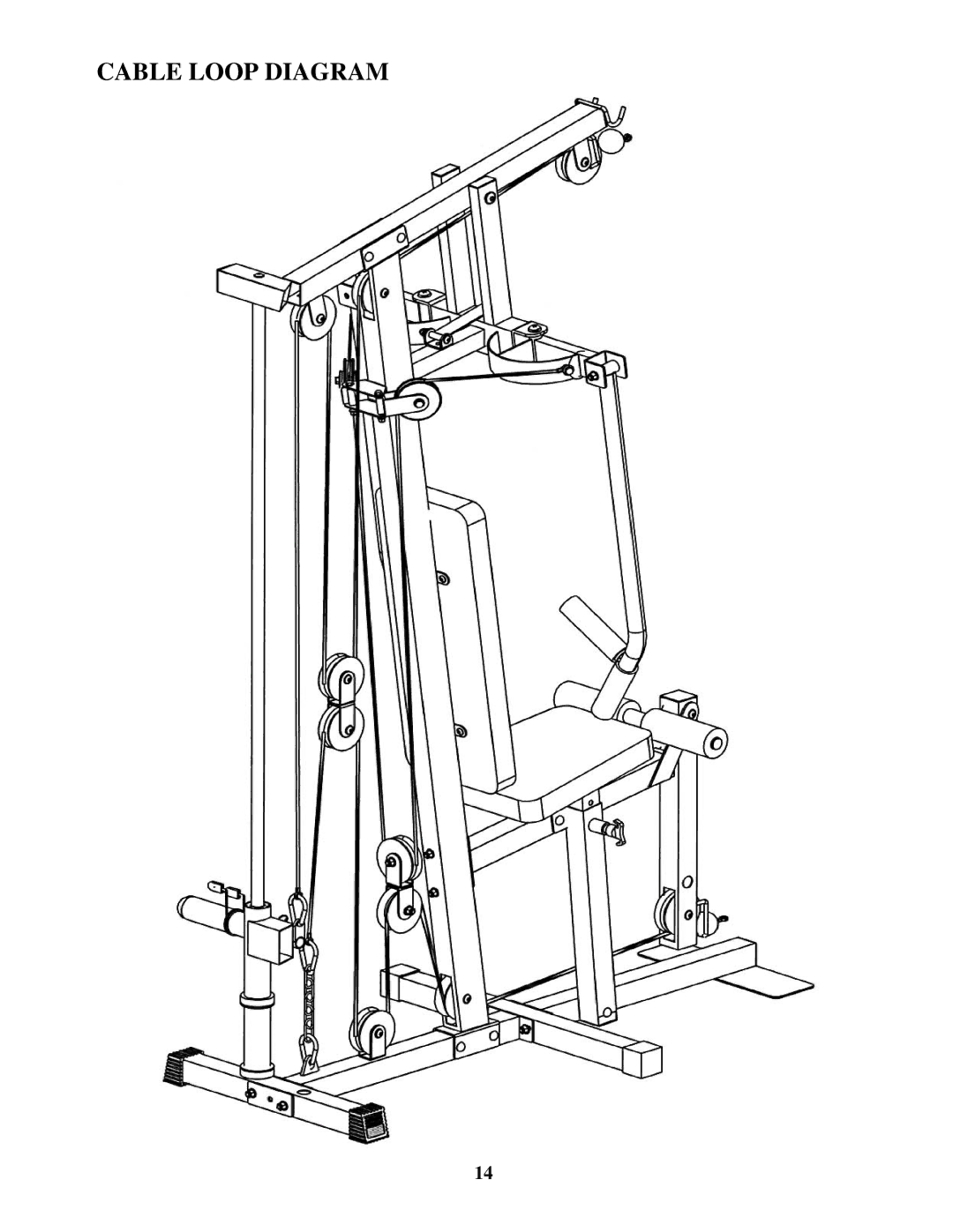 Impex MWM 800 manual Cable Loop Diagram 