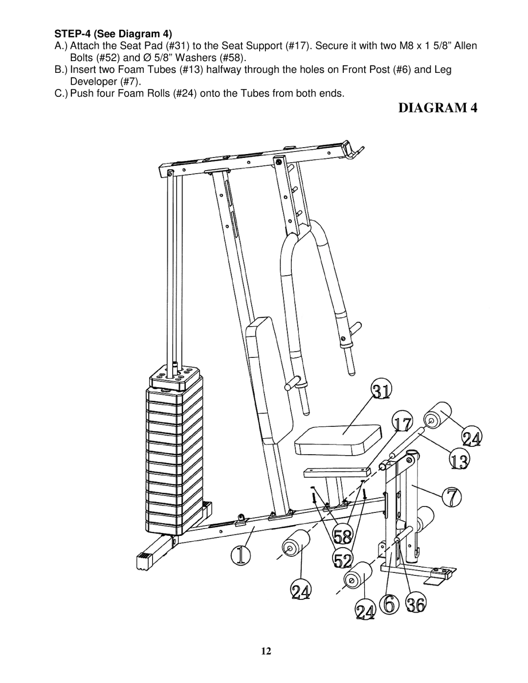 Impex MWM7150 manual Diagram 