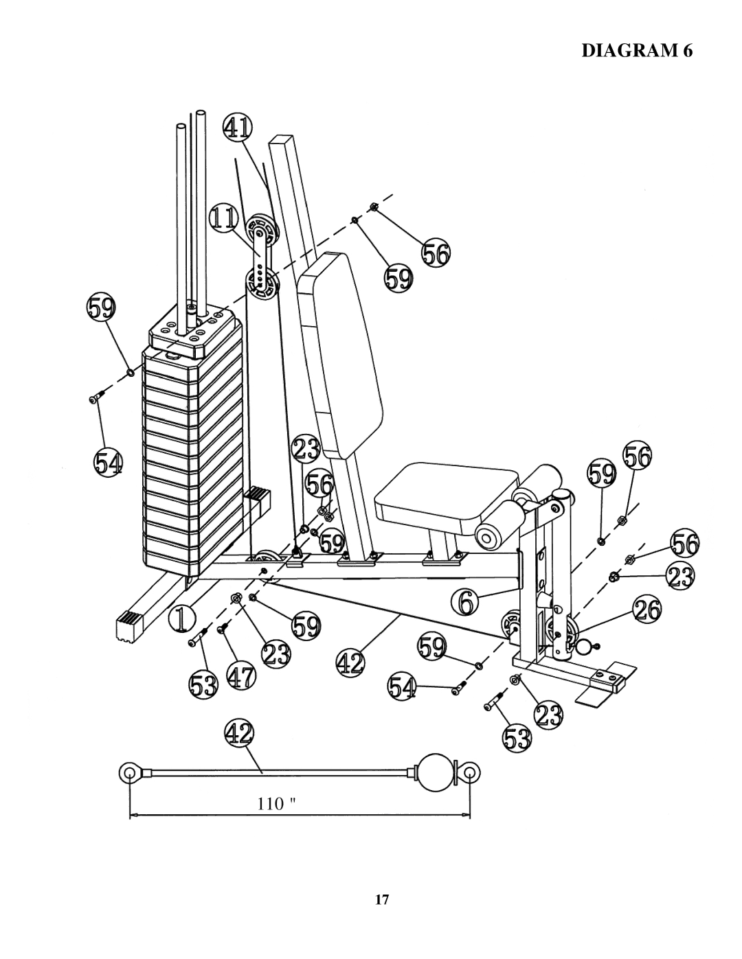 Impex MWM7150 manual 110＂ 