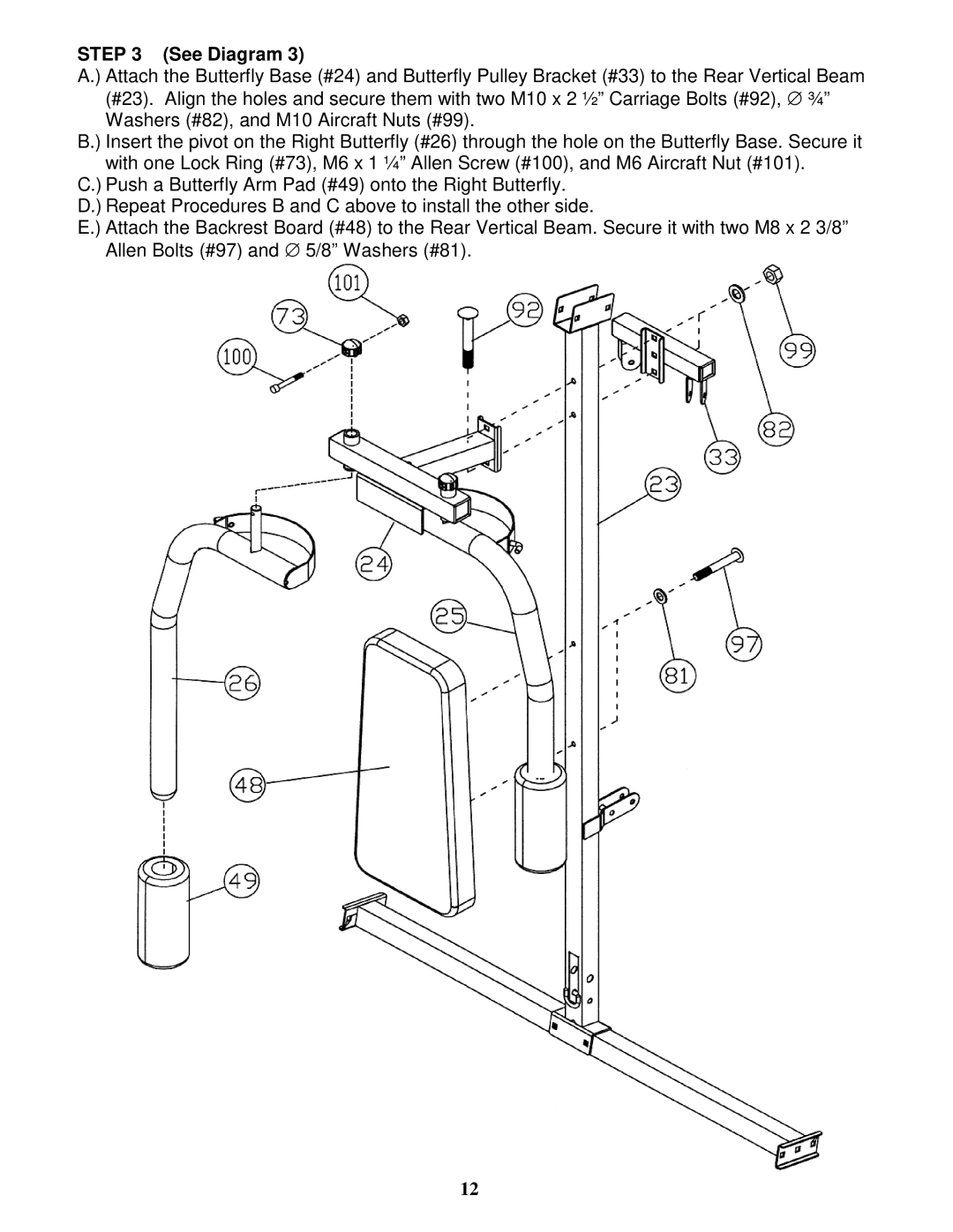 Impex MXM-5 manual See Diagram 