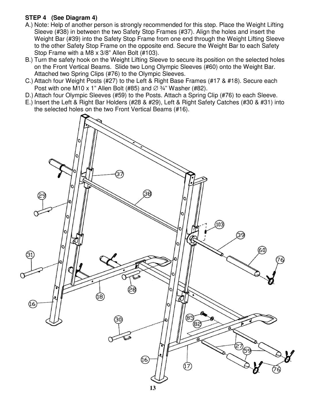 Impex MXM-5 manual See Diagram 