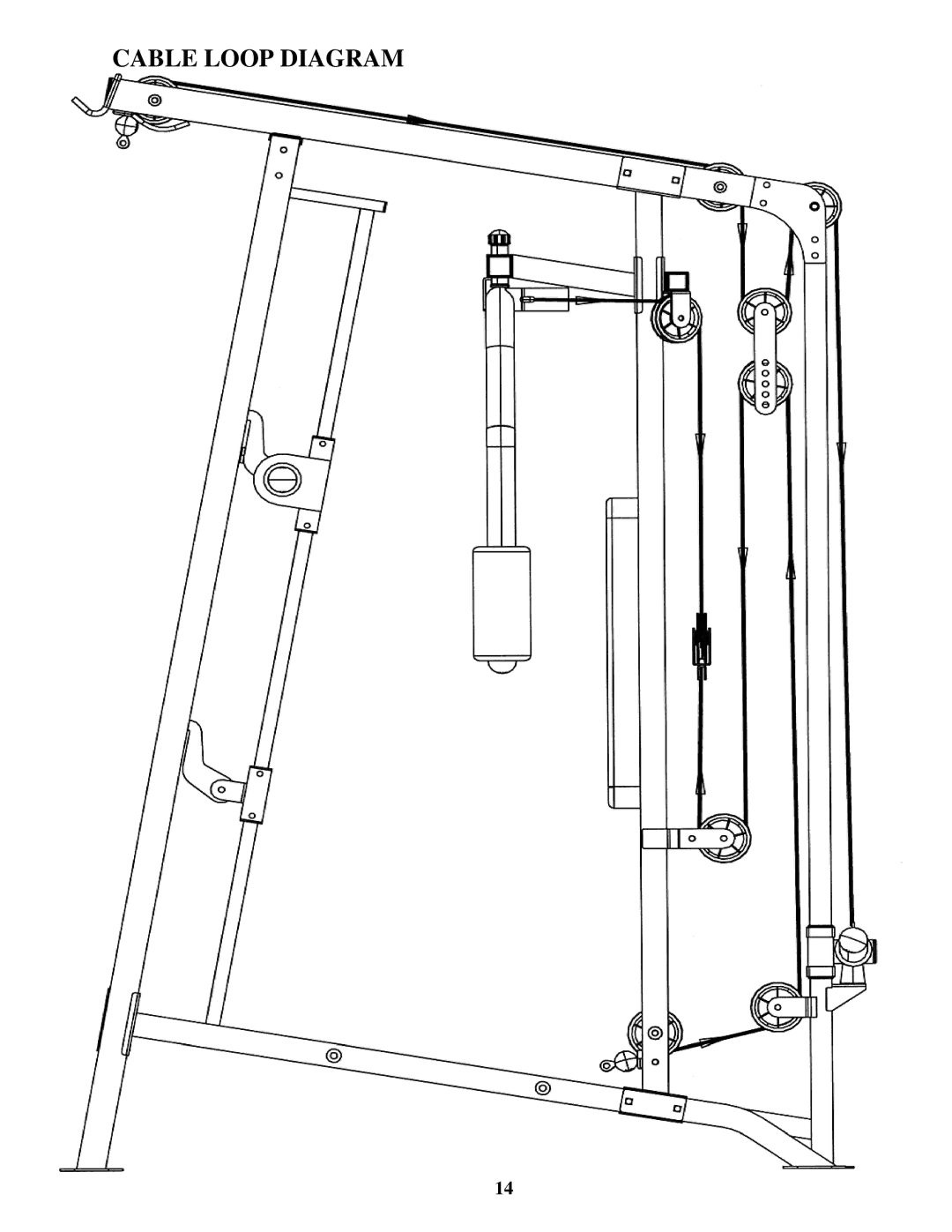 Impex MXM-5 manual Cable Loop Diagram 