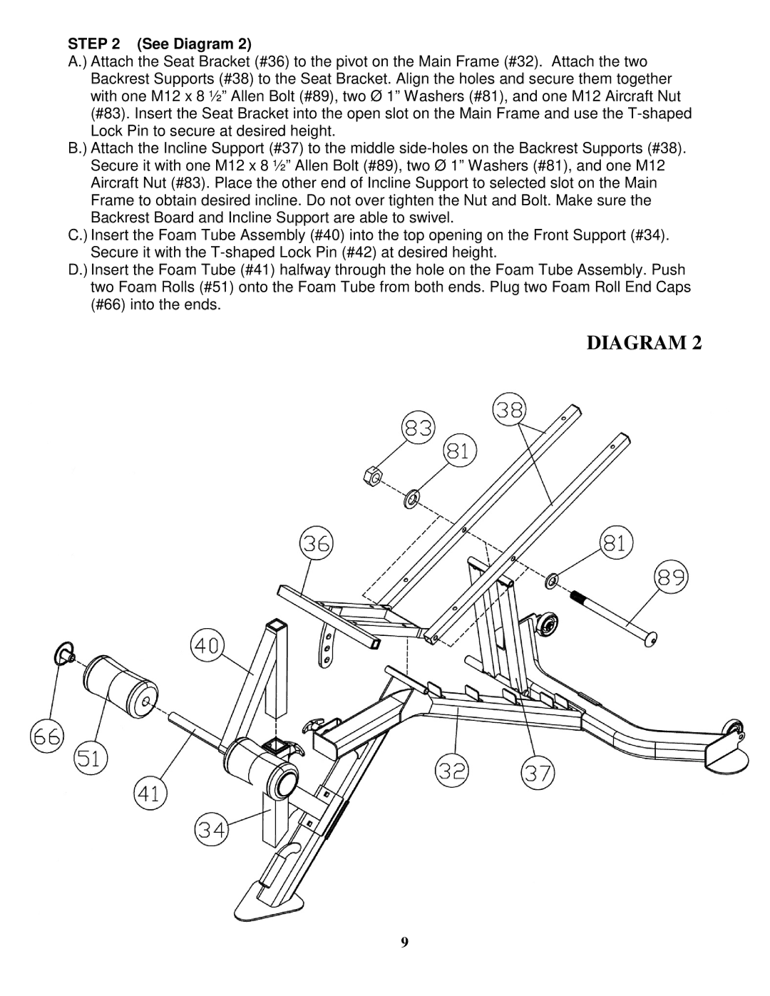 Impex Olympic Cage manual Diagram 