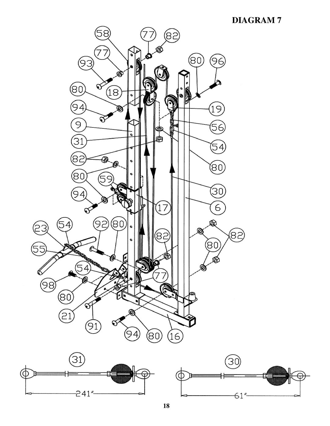 Impex Olympic Cage manual Diagram 