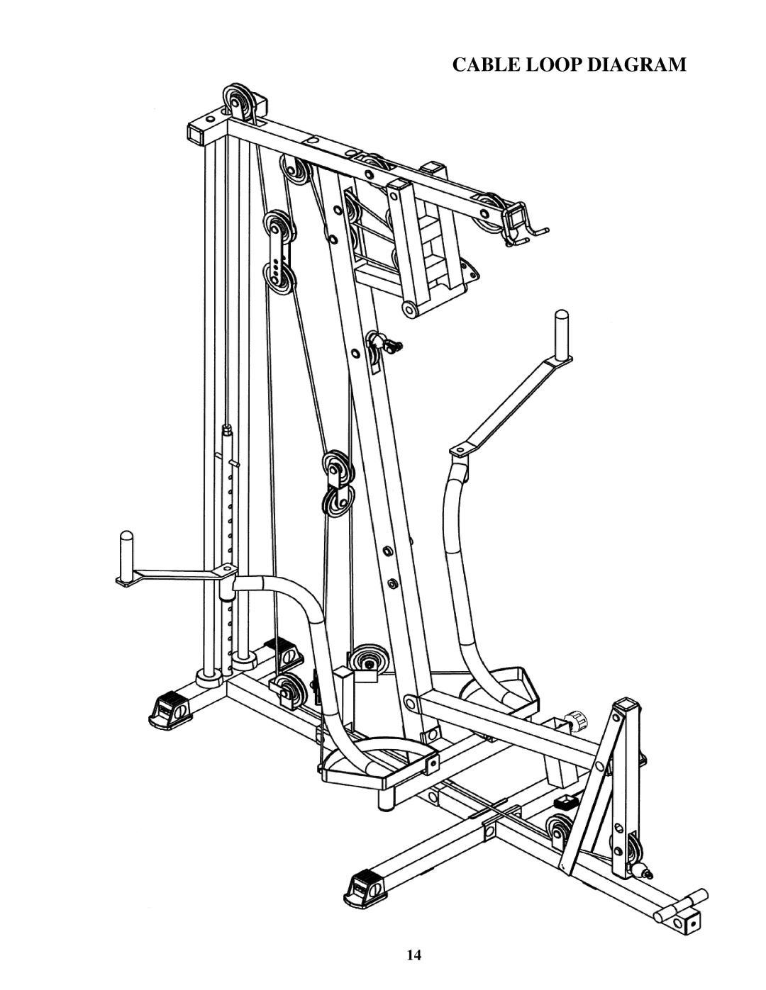 Impex PHE 2000 manual Cable Loop Diagram 