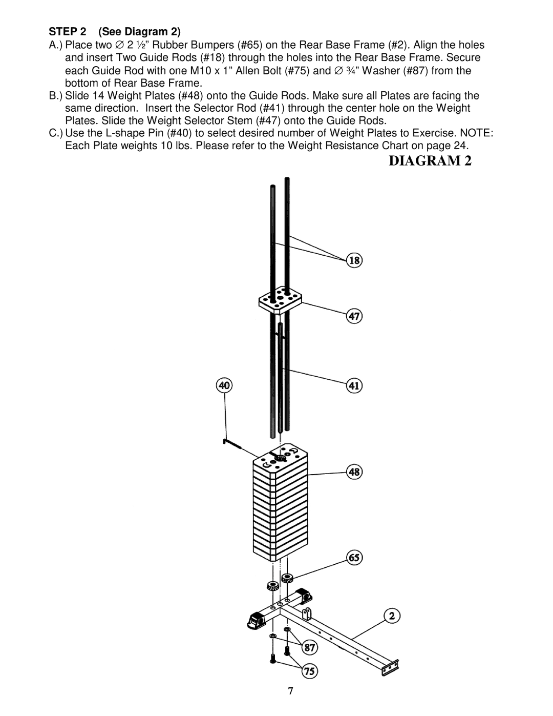 Impex PHE 2000 manual Diagram 