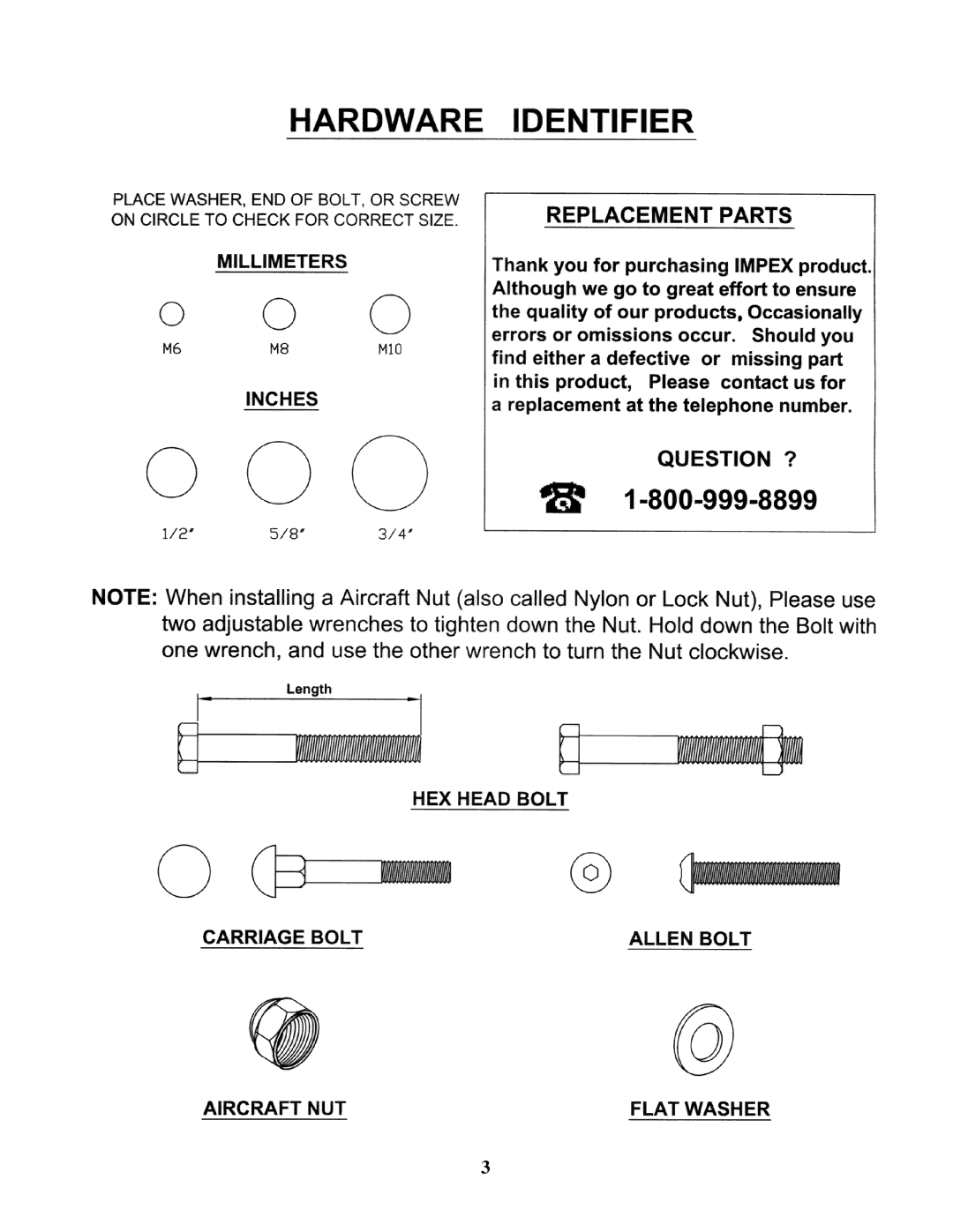 Impex PL-105 manual 