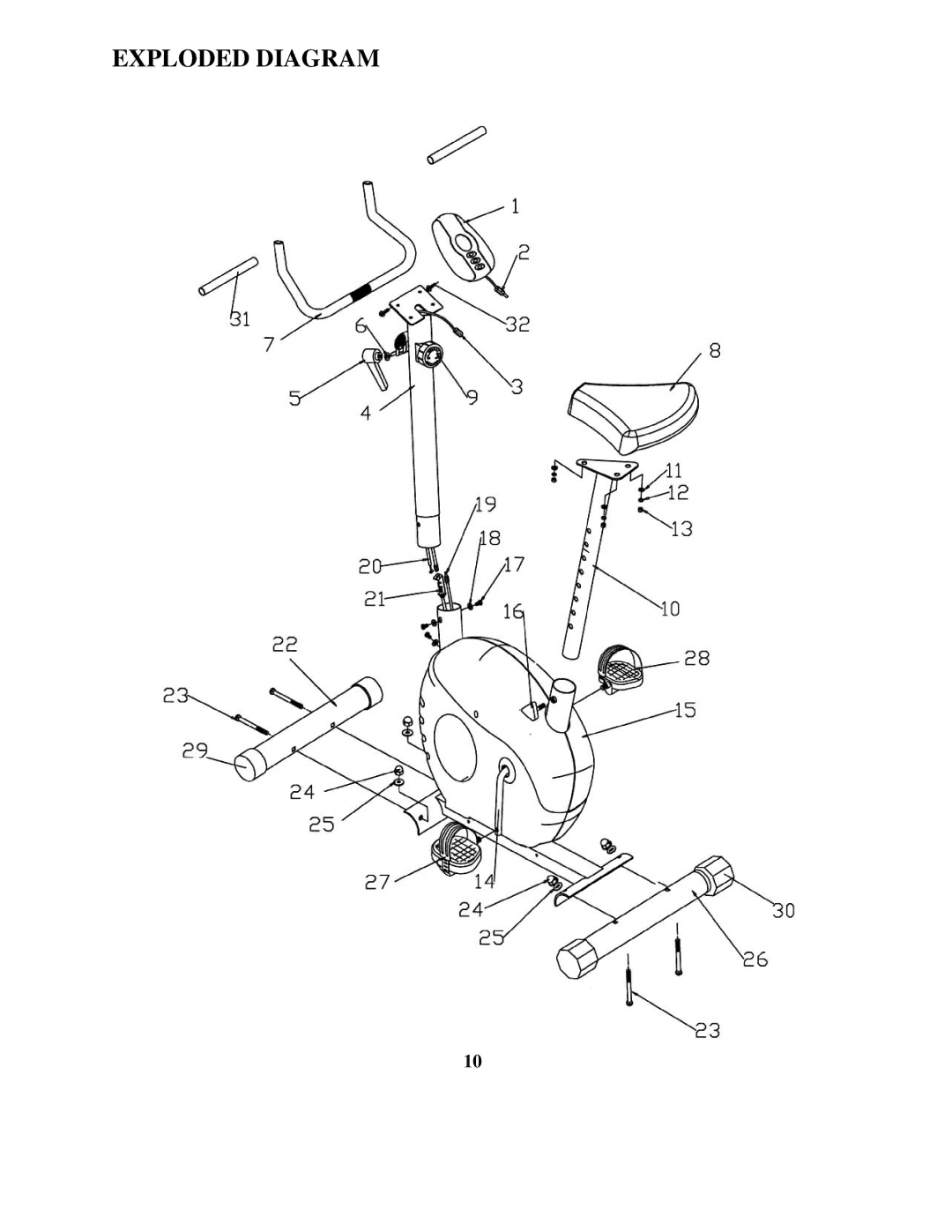 Impex PL 200 manual Exploded Diagram 