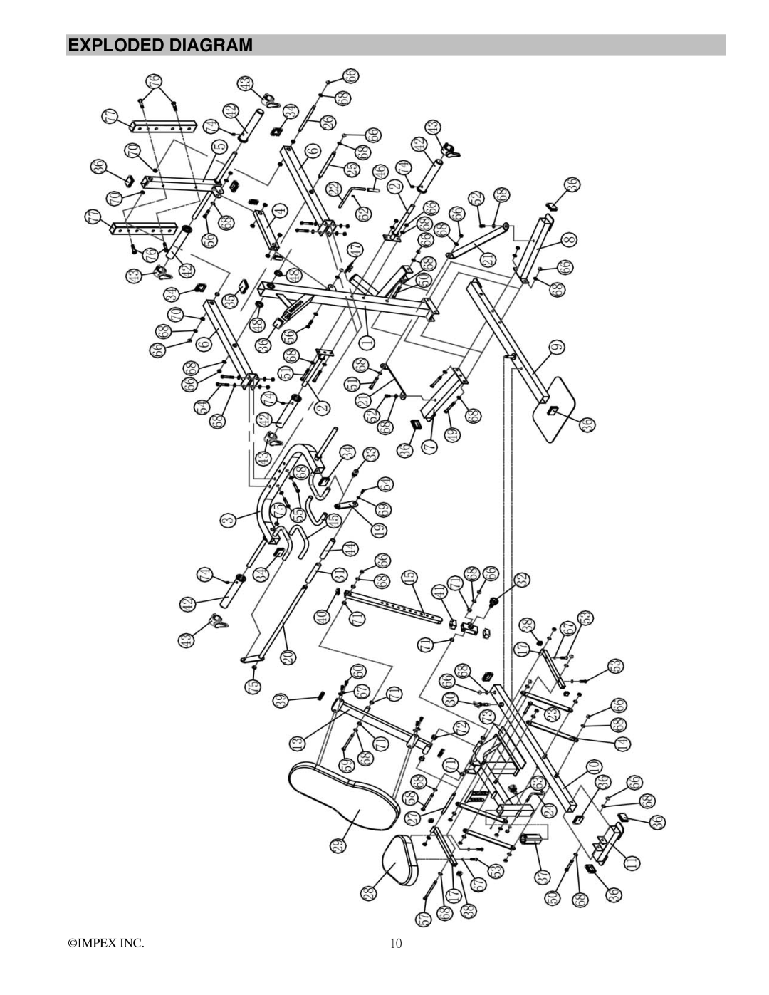 Impex PM-4400 manual Exploded Diagram 