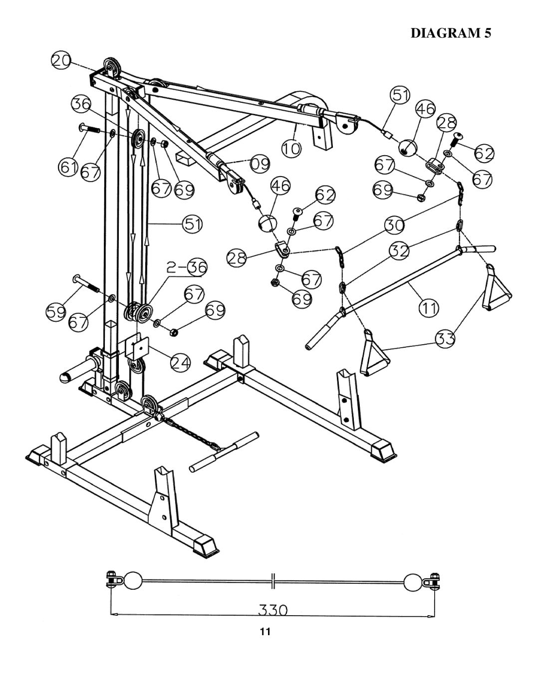 Impex PWR 8 manual Diagram 