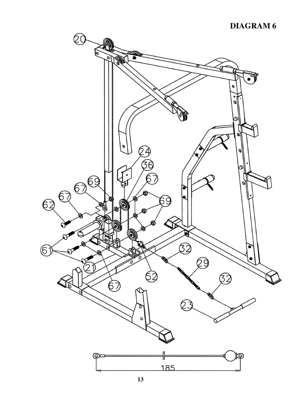 Impex PWR 8 manual Diagram 