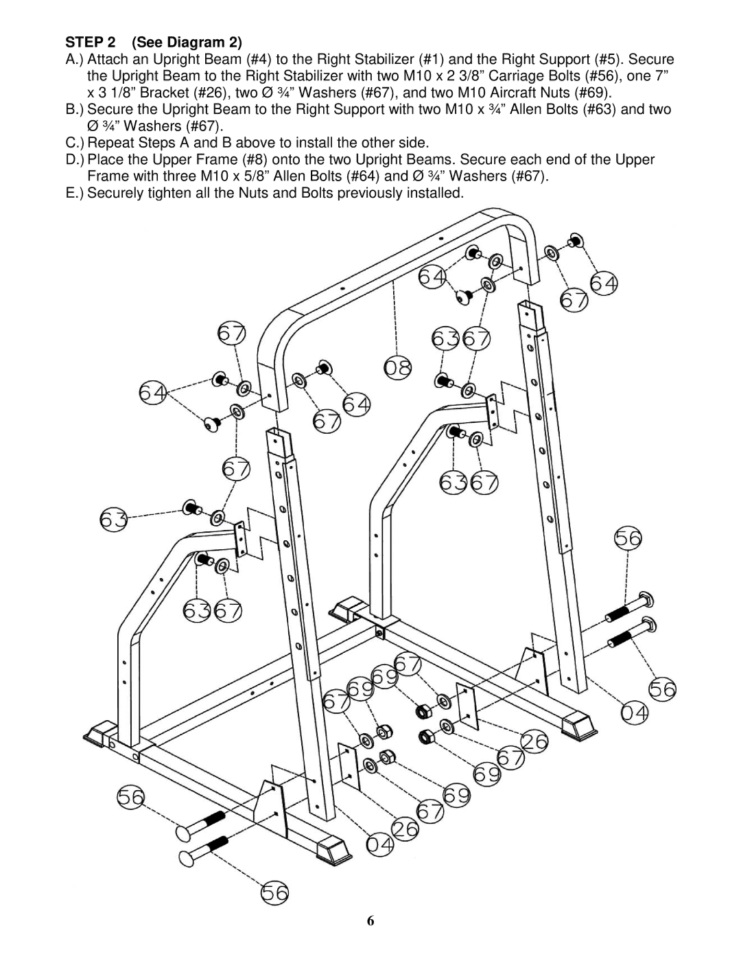 Impex PWR 8 manual See Diagram 