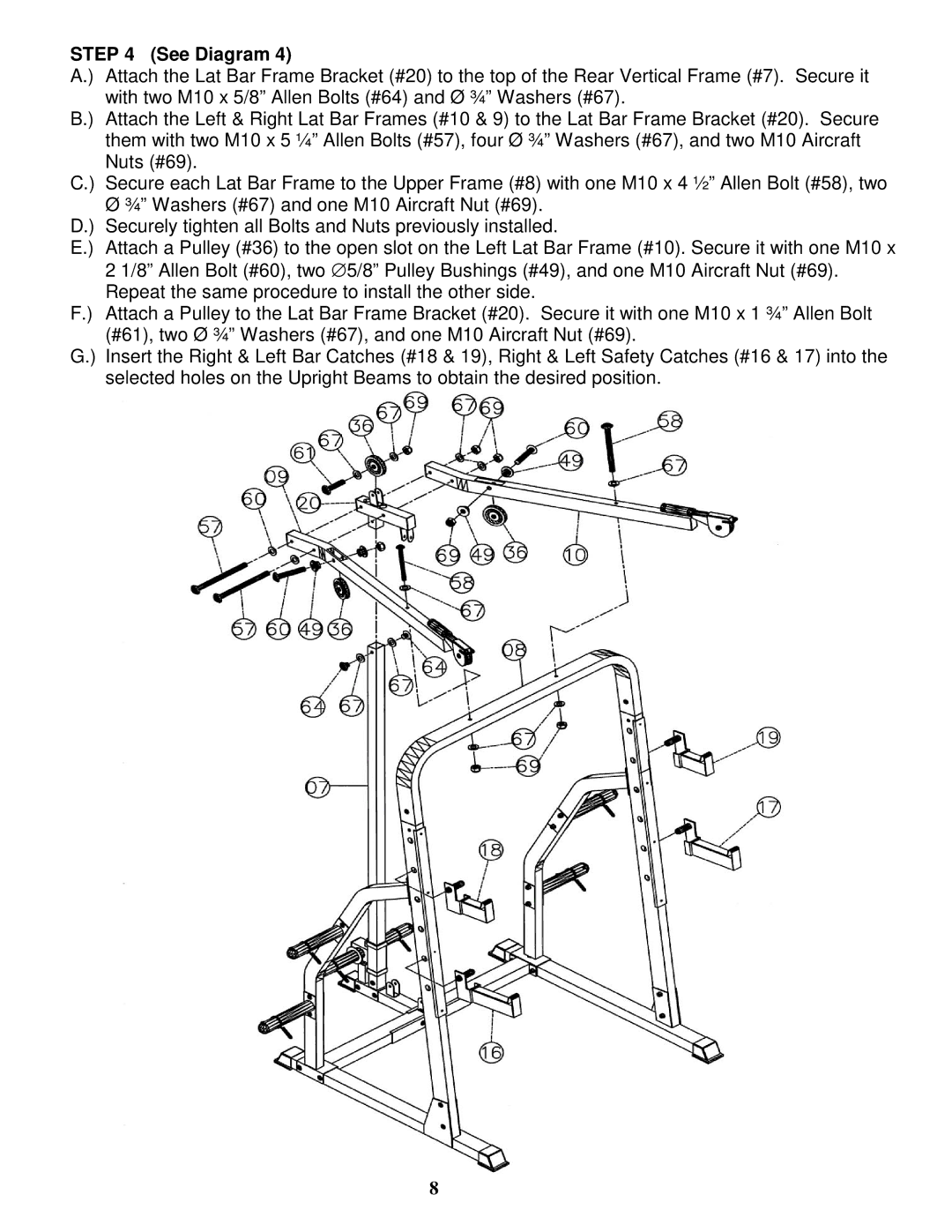 Impex PWR 8 manual See Diagram 