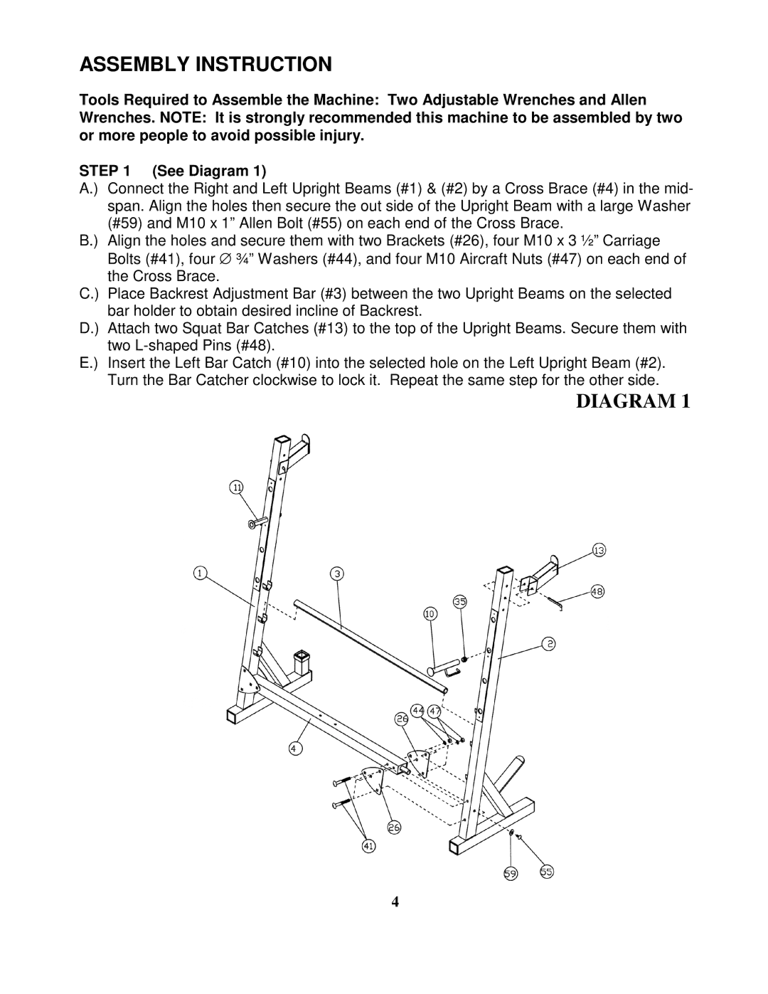 Impex PWR SURGE manual Assembly Instruction 