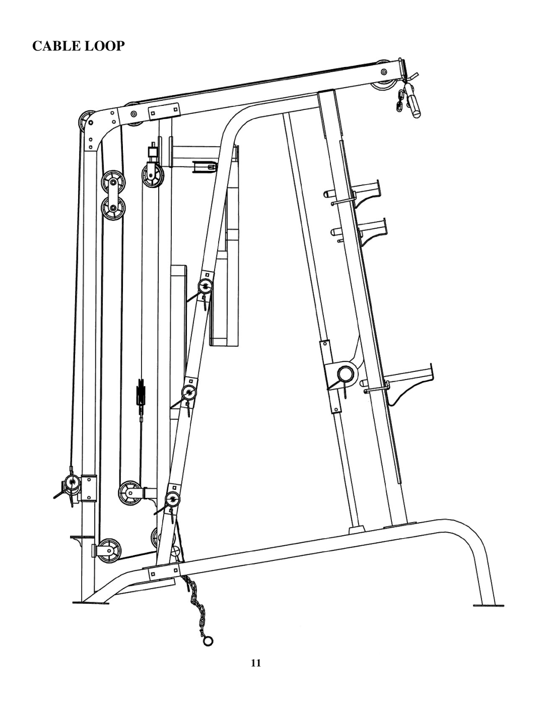 Impex SM 4000 manual Cable Loop 