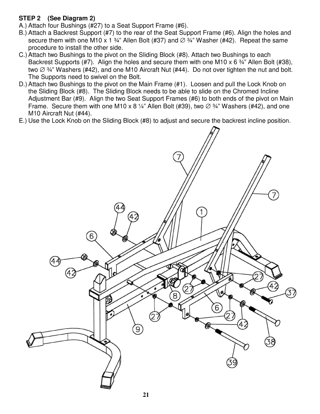 Impex SM 4000 manual See Diagram 