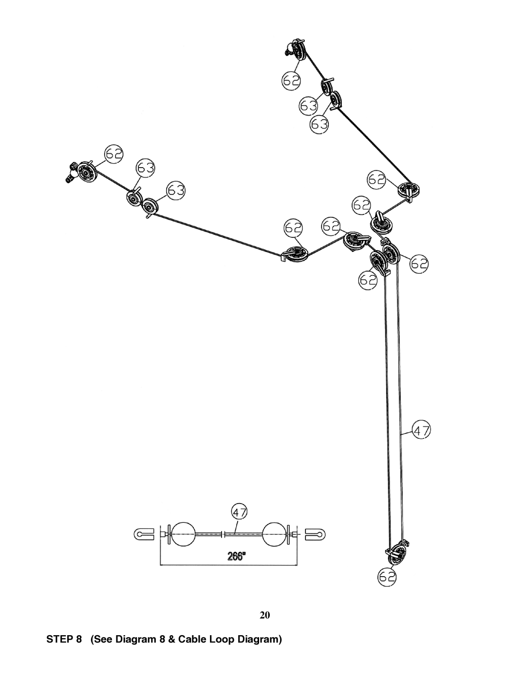 Impex SM-4008 manual See Diagram 8 & Cable Loop Diagram 