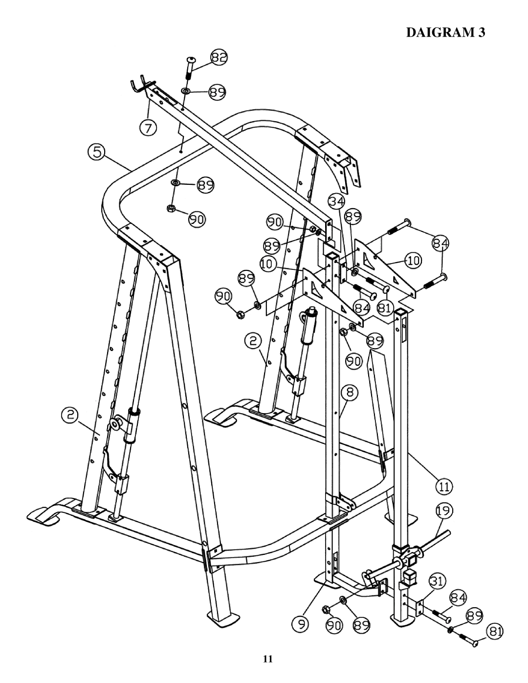 Impex SM-6001 manual Daigram 